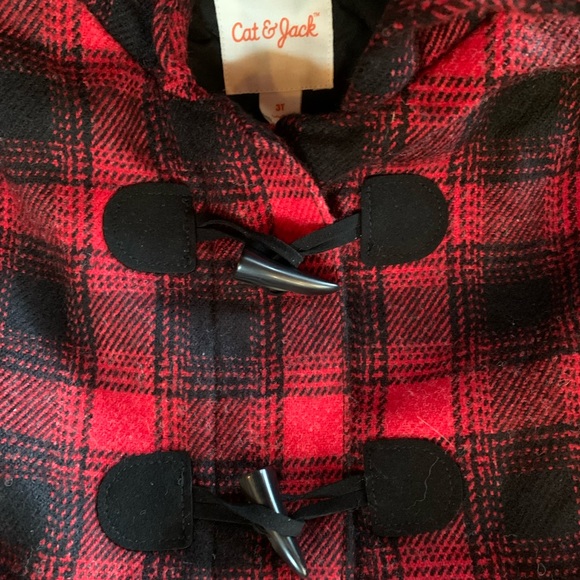 Beautiful toddler pea coat. 3T Cat and Jack - Picture 2 of 5